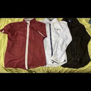 Men’s button up shirts